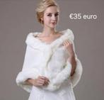 Nieuwe bont sjaal/jas voor winter bruiloft, Ophalen of Verzenden, Nieuw, Wit, Accessoires