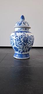 Blauw-witte Chinese gemberpot (Jingdezhen) – porselein, Antiek en Kunst, Antiek | Vazen, Ophalen