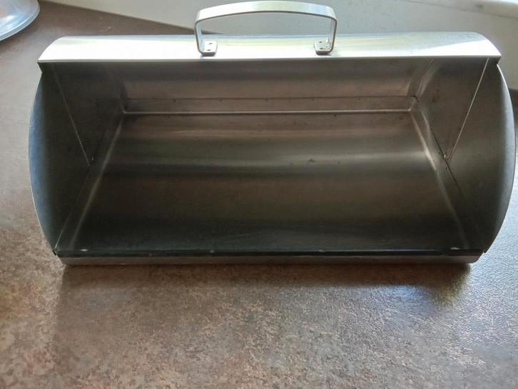 Ikea"Ordning"roestvrij stalen broodtrommel 39x26x14 cm., Huis en Inrichting, Keuken | Keukenbenodigdheden, Gebruikt, Ophalen