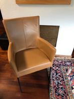 2 Okergele Eetkamerstoelen, Ophalen of Verzenden