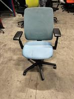 Haworth Comforto Bureaustoel - Blauw Netbespanning, Gebruikt, Blauw, Ophalen of Verzenden, Bureaustoel