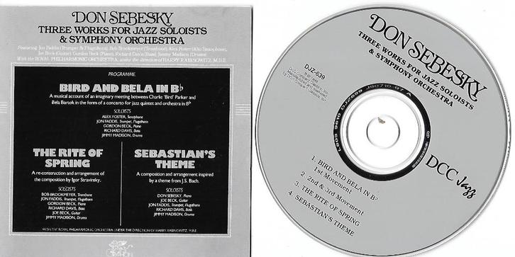 Don Sebesky - Works for Jazz Soloists and Symphony Orchestra, Cd's en Dvd's, Cd's | Jazz en Blues, Gebruikt, Jazz, Ophalen of Verzenden