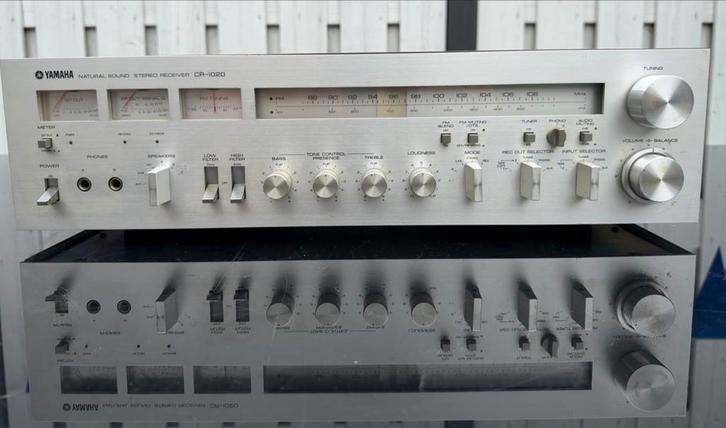 Yamaha CR-1020 receiver, Audio, Tv en Foto, Versterkers en Receivers, Zo goed als nieuw, Yamaha, Ophalen of Verzenden