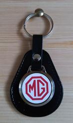 MG sleutelhanger. Zwart leer, Auto diversen, Ophalen of Verzenden, -, -, -