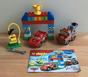 Lego Duplo 10600 Disney Pixar Cars Klassieke Race (compleet) beschikbaar voor biedingen