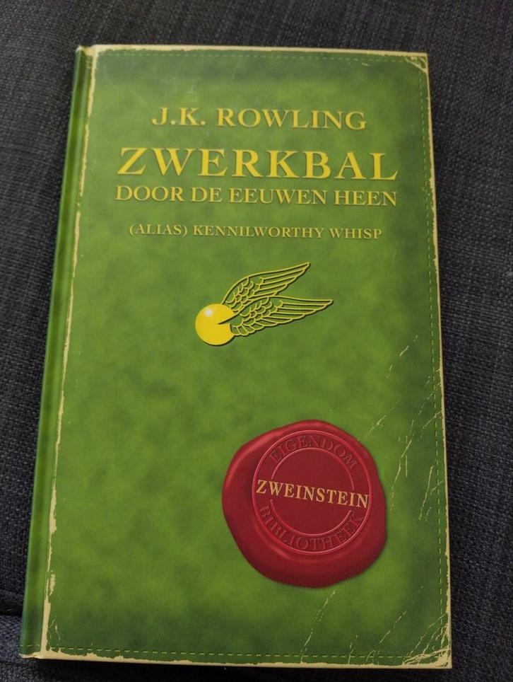 Zwerkbal door de Eeuwen Heen - J.K. Rowling, Boeken, Fantasy, Gelezen, Ophalen of Verzenden