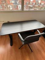 Bureau met bureaustoel - Utrecht, Huis en Inrichting, Bureaus, Ophalen, In hoogte verstelbaar, Gebruikt, Bureau