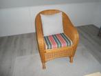 Rieten stoel, Ophalen, Gebruikt, Bruin, Riet of Rotan