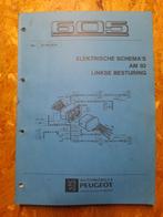 Werkplaatshandboek Peugeot 605 Elektrische schema's, Ophalen of Verzenden