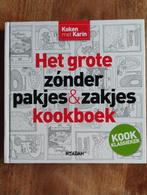Het Grote Zonder Pakjes & Zakjes Kookboek, Karin Luiten, Gezond koken, Ophalen of Verzenden, Zo goed als nieuw