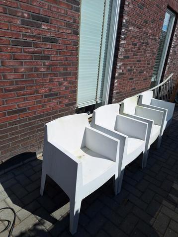 Philippe Starck Driade Toy wit 4 x beschikbaar voor biedingen