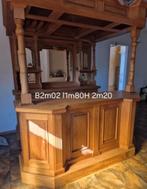 Bar met luifel en barkrukken, Ophalen of Verzenden
