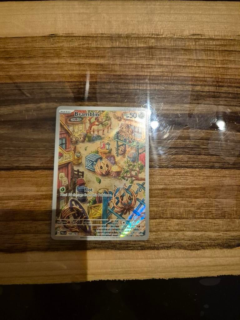 Bramblin Pal 198/193 - Pokemon kaart, Ophalen of Verzenden, Zo goed als nieuw, Losse kaart, Foil