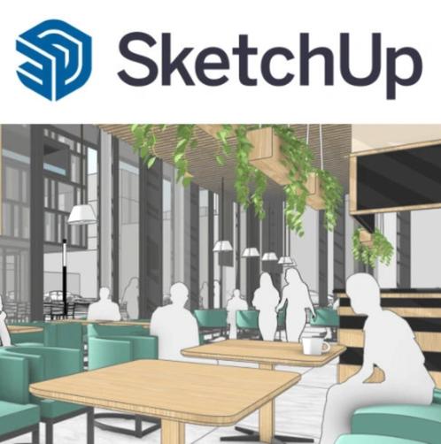 SketchUp Pro 2024 (MAC), Computers en Software, Ontwerp- en Bewerkingssoftware, Nieuw, MacOS, Ophalen