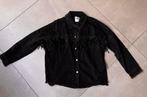 Zara denim jasje met strass - maat S, Zwart, Ophalen of Verzenden, Zo goed als nieuw, Jasje