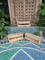 Krat gemaakt van een koffieplant uit Bali Indonesie, Huis en Inrichting, Woonaccessoires | Schalen en Manden, Verburgt Vintage