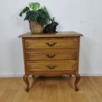 Queen Ann brocante, landelijke ladekast, commode dressoir 01, Huis en Inrichting, Minder dan 100 cm, 25 tot 50 cm, Gebruikt, Ophalen of Verzenden