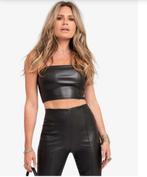 Nikkie leren top vegan leather xl bandeau top, Kleding | Dames, Ophalen of Verzenden, Zo goed als nieuw, Maat 46/48 (XL) of groter