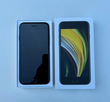 iPhone SE 2 2020 - 64 GB - Zwart beschikbaar voor biedingen