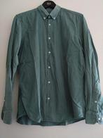 We overhemd groen rib slimfit maat L, WE, Ophalen of Verzenden, Halswijdte 41/42 (L), Gedragen