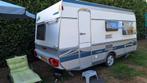 Caravan Fendt Saphir 450 Q 2003, Caravans en Kamperen, Caravans, Treinzit, 750 - 1000 kg, Particulier, Tot en met 4