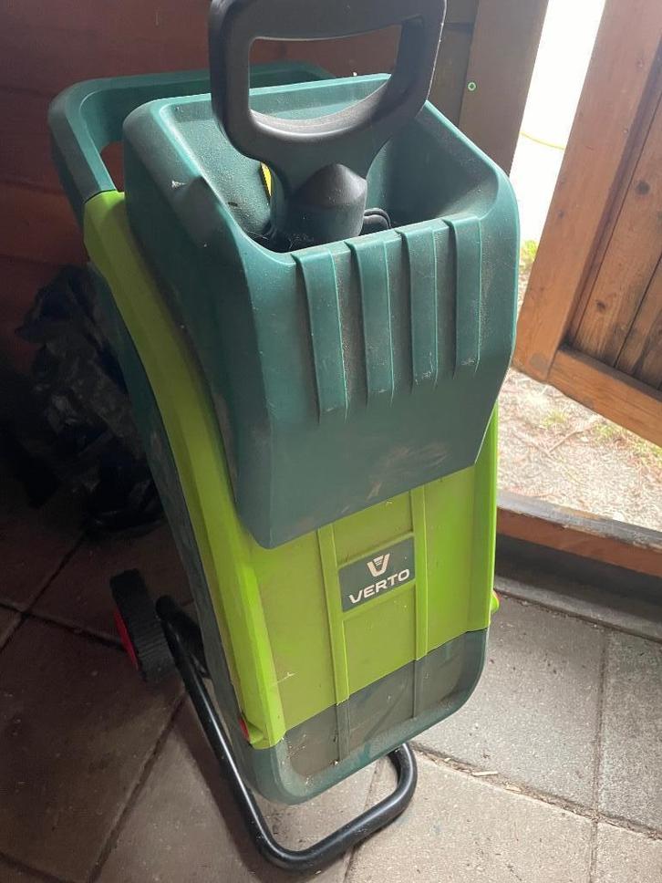 Verto Hakselaar 2500W, Tuin en Terras, Hakselaars, Gebruikt, Elektrisch, Met opvangzak, Ophalen