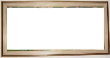 Houten schilderij lijst 125 x 63 cm Schilderijlijst beschikbaar voor biedingen
