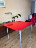 Vierkante driekhoek tafel, Huis en Inrichting, Tafels | Eettafels, Ophalen, Zo goed als nieuw, Vierkant, 50 tot 100 cm