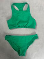 Groene bikini met structuur 158-164, Ophalen of Verzenden, Zo goed als nieuw, Meisje, Sport- of Zwemkleding