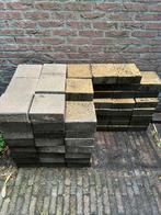 Betontegels met gele toplaag 21x21x7,8 cm, Tuin en Terras, Tegels en Klinkers, Ophalen, Zo goed als nieuw, 10 m² of meer, Beton