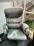 relax zetel, Huis en Inrichting, Fauteuils, Ophalen, Gebruikt, 50 tot 75 cm, Leer
