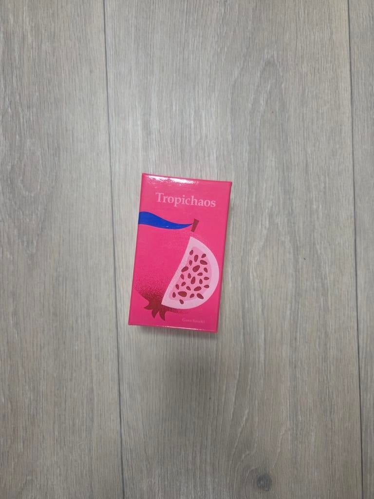 Tropichaos + durian promo tiles, Ophalen of Verzenden, Zo goed als nieuw, Oink Games, Reisspel