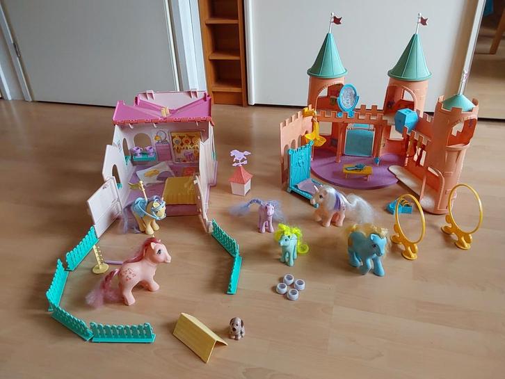 My Little Pony Speelset, Kinderen en Baby's, Speelgoed | Poppen, Gebruikt, Overige typen, Ophalen