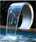 RVS zwembad waterval fontein, Tuin en Terras, Ophalen, Nieuw, Rvs, Waterval