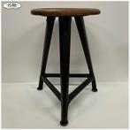 Oude sleetse industriële naoorlogse Rowac kruk / DDR, Ophalen, Gebruikt, Nvt, Nvt