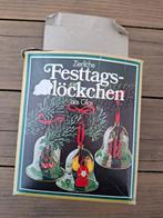 5 glazen kerstklokken, Ophalen of Verzenden, Zo goed als nieuw