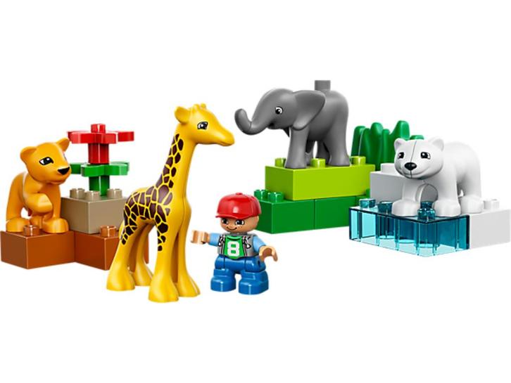 DUPLO 4962 BABY DIERENTUIN, Kinderen en Baby's, Speelgoed | Duplo en Lego, Gebruikt, Duplo, Complete set, Ophalen of Verzenden