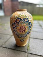 Handgemaakte decoratieve vaas, Antiek en Kunst, Ophalen of Verzenden