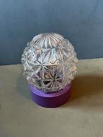 plafondlamp uit de karen 50/60, Ophalen of Verzenden, Zo goed als nieuw, Glas