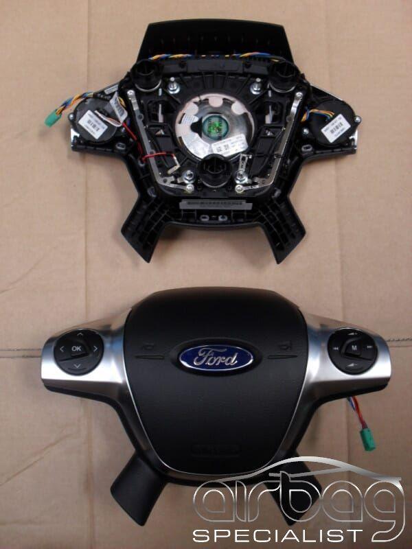 Stuur airbag ford focus,C-max, Kuga 2012-2015 AM51-R042B85 F, Auto-onderdelen, Dashboard en Schakelaars, Ford, Gebruikt, Ophalen of Verzenden