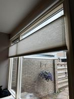 Plissé gordijn Creme 230 breed, Huis en Inrichting, Stoffering | Gordijnen en Lamellen, Ophalen, Gebruikt, 200 cm of meer, Crème