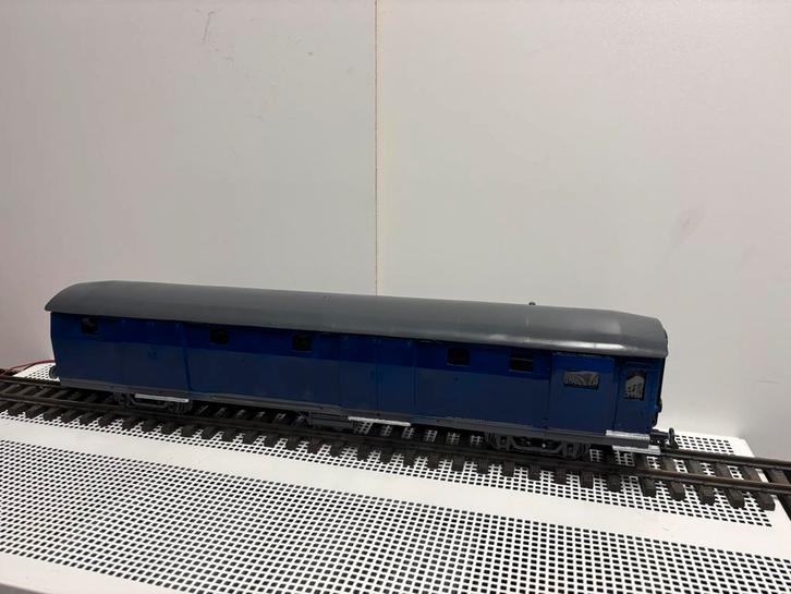Stalen D wagen, Hobby en Vrije tijd, Modeltreinen | Overige schalen, Zo goed als nieuw, Wagon, Gelijkstroom, LGB, Ophalen of Verzenden