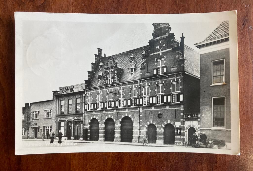 Almelo - Waaggebouw, Ophalen of Verzenden, Gelopen