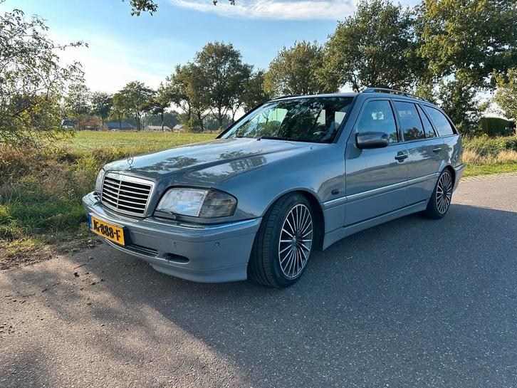 Mercedes C240 s202 (w202) UNIEK !!nardo grey Inruil mogelijk, Auto's, Mercedes-Benz, Particulier, C-Klasse, Airconditioning, Bluetooth