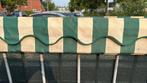 Markies groen/creme. Zonder kap!!, Tuin en Terras, Zonneschermen, Minder dan 150 cm, Ophalen, Zo goed als nieuw, Markies
