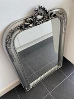 Barok zilverkleurig spiegel - Kuifspiegel, Huis en Inrichting, Woonaccessoires | Spiegels, Ophalen of Verzenden, Nieuw, Rechthoekig