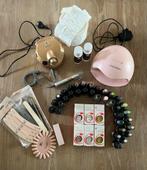 Pink Gellac set, lamp, elektrische vijl + 25 kleuren (zgan), Sieraden, Tassen en Uiterlijk, Uiterlijk | Cosmetica en Make-up, Ophalen
