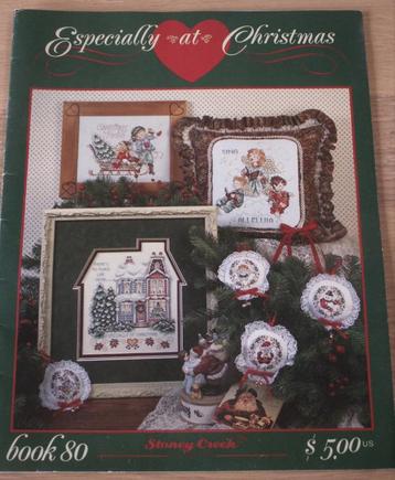 Kruissteekboekje Stoney Creck 1990 boek 80 kerstmotieven beschikbaar voor biedingen