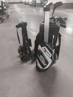 Mooie complete Golfset incl kar, Sport en Fitness, Ophalen, Gebruikt, Overige typen, Overige merken