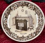 Davonette Delfts Holland Handgemaakte Decoratieve Bord, Ophalen of Verzenden